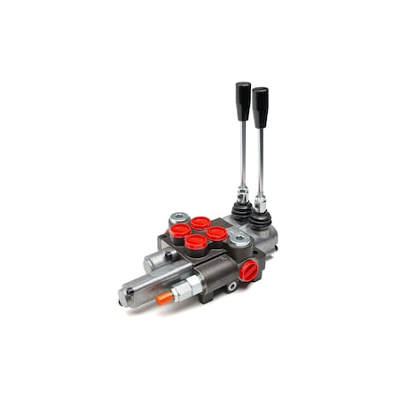 Chief Directional Control Valve, 10 GPM, 4 Way 4 Pos, 2 Spool, Spring Center, Float 220956